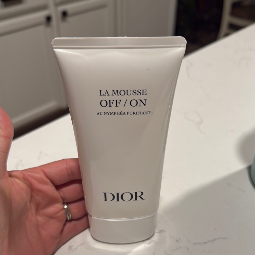 Dior La Mousse Off/On Cleanser in White Tube